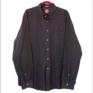 J Crew Washed Tartan Tailored Fit Plaid Shirt XL